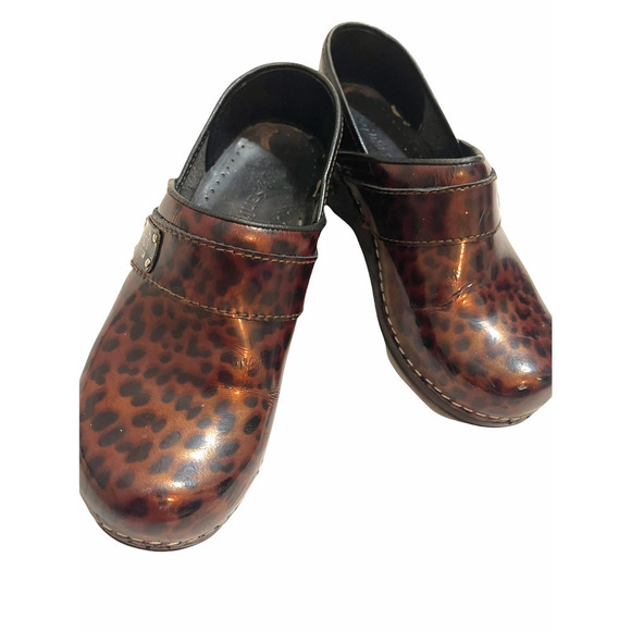 SANITA LEOPARD SPOTTED CLOG - Picture 3 of 8